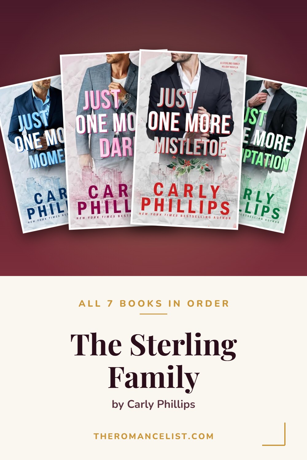 The Sterling Family by Carly Phillips — books in order