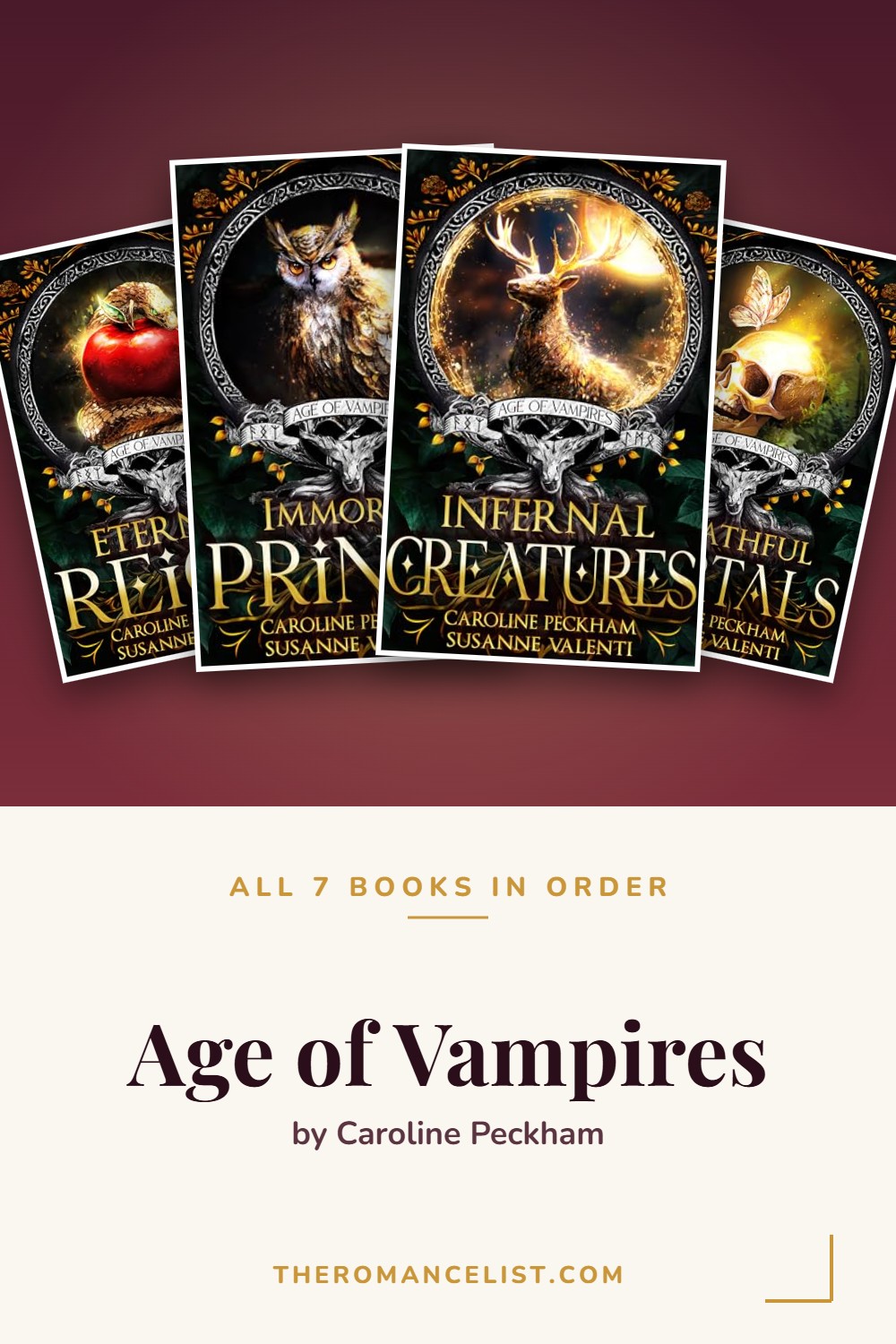 Age of Vampires by Caroline Peckham — books in order