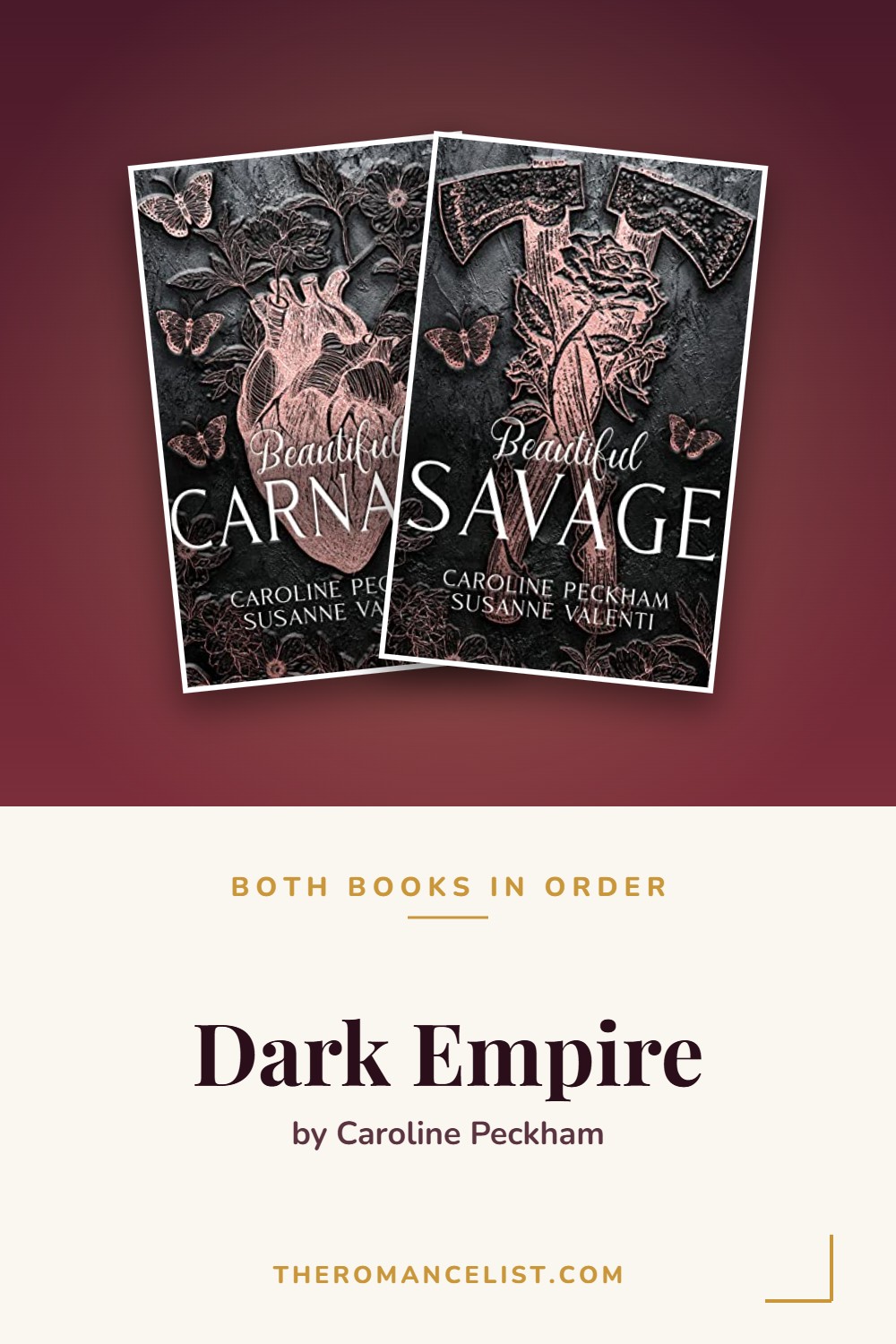 Dark Empire by Caroline Peckham — books in order