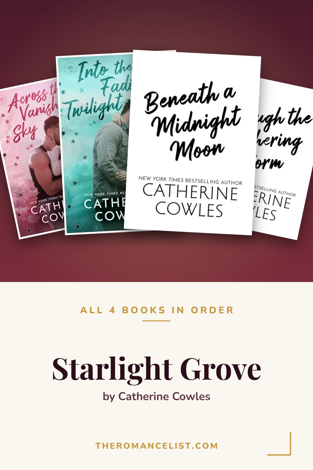 Starlight Grove by Catherine Cowles — books in order