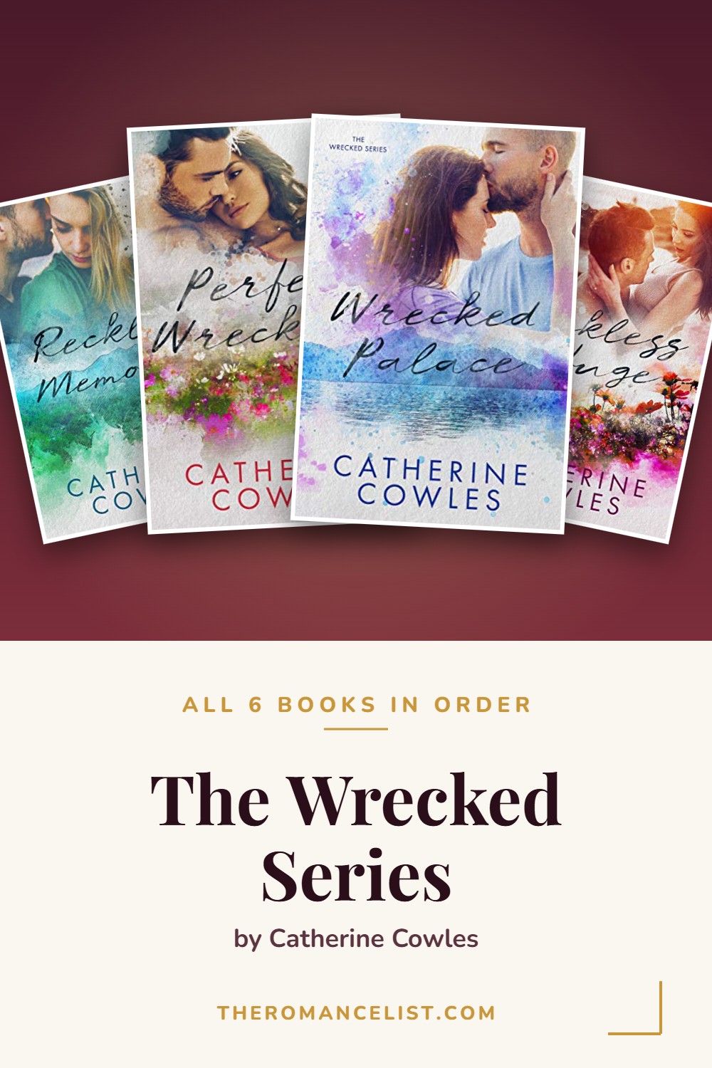 The Wrecked Series by Catherine Cowles — books in order