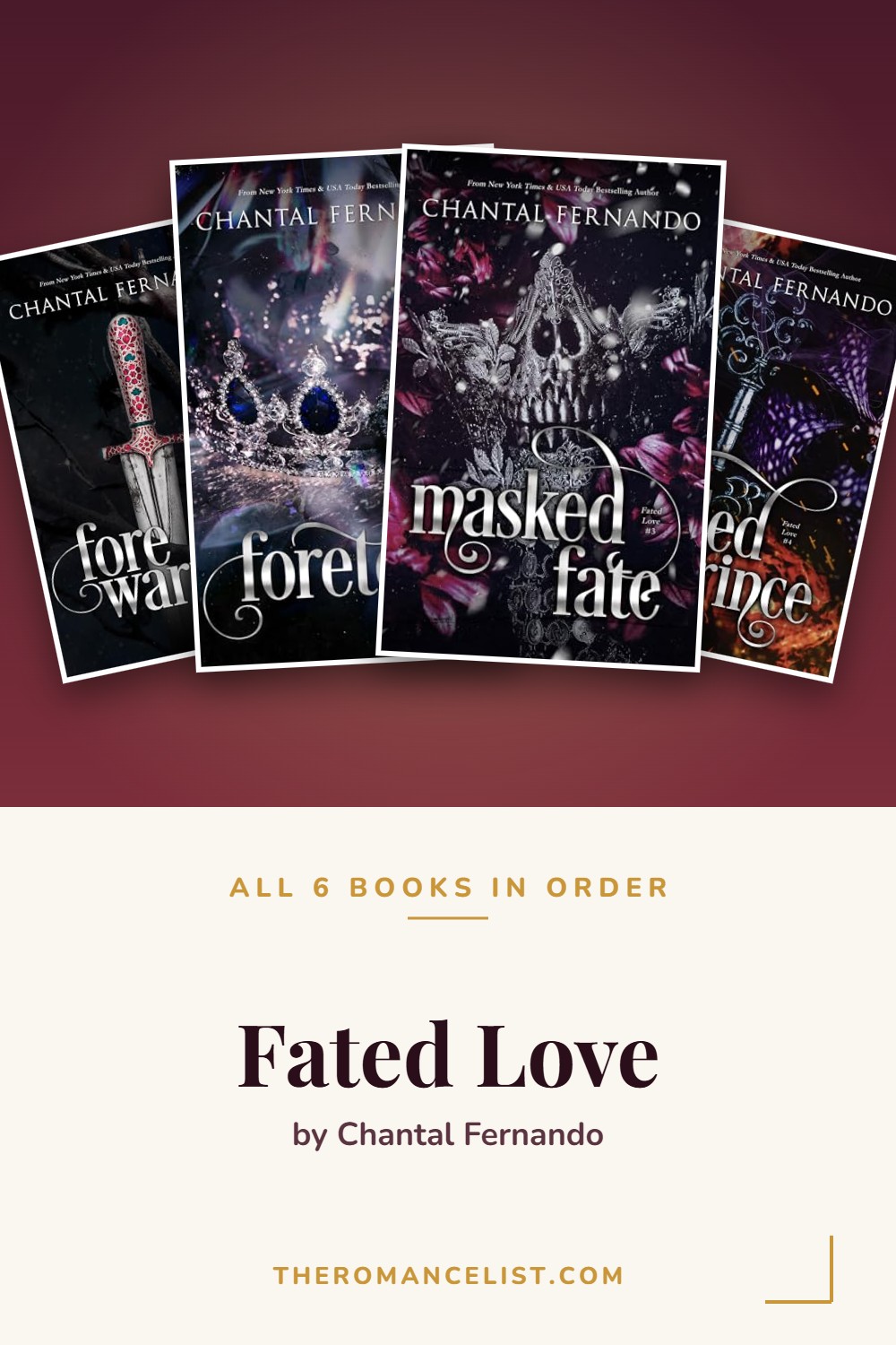 Fated Love by Chantal Fernando — books in order