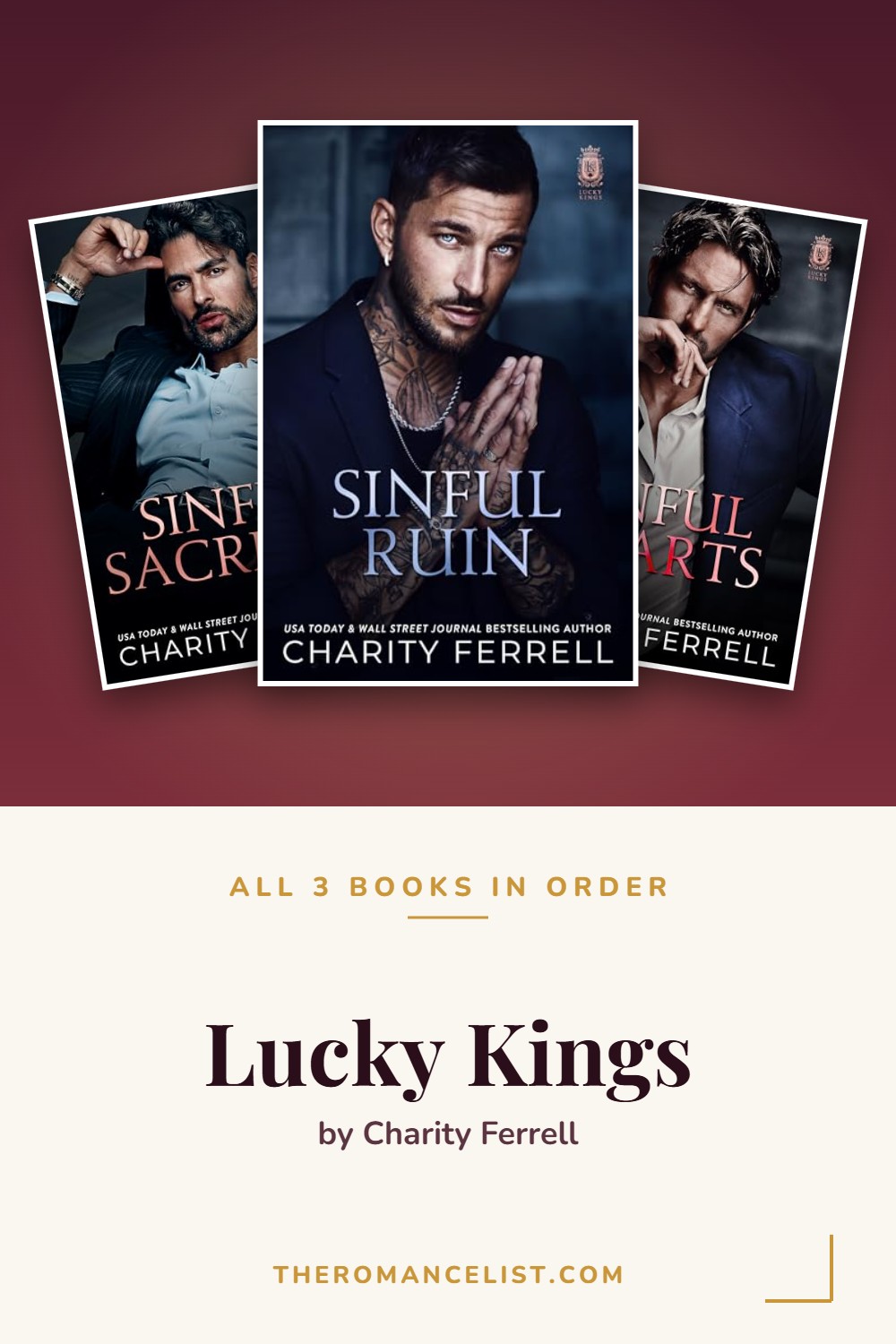 Lucky Kings by Charity Ferrell — books in order