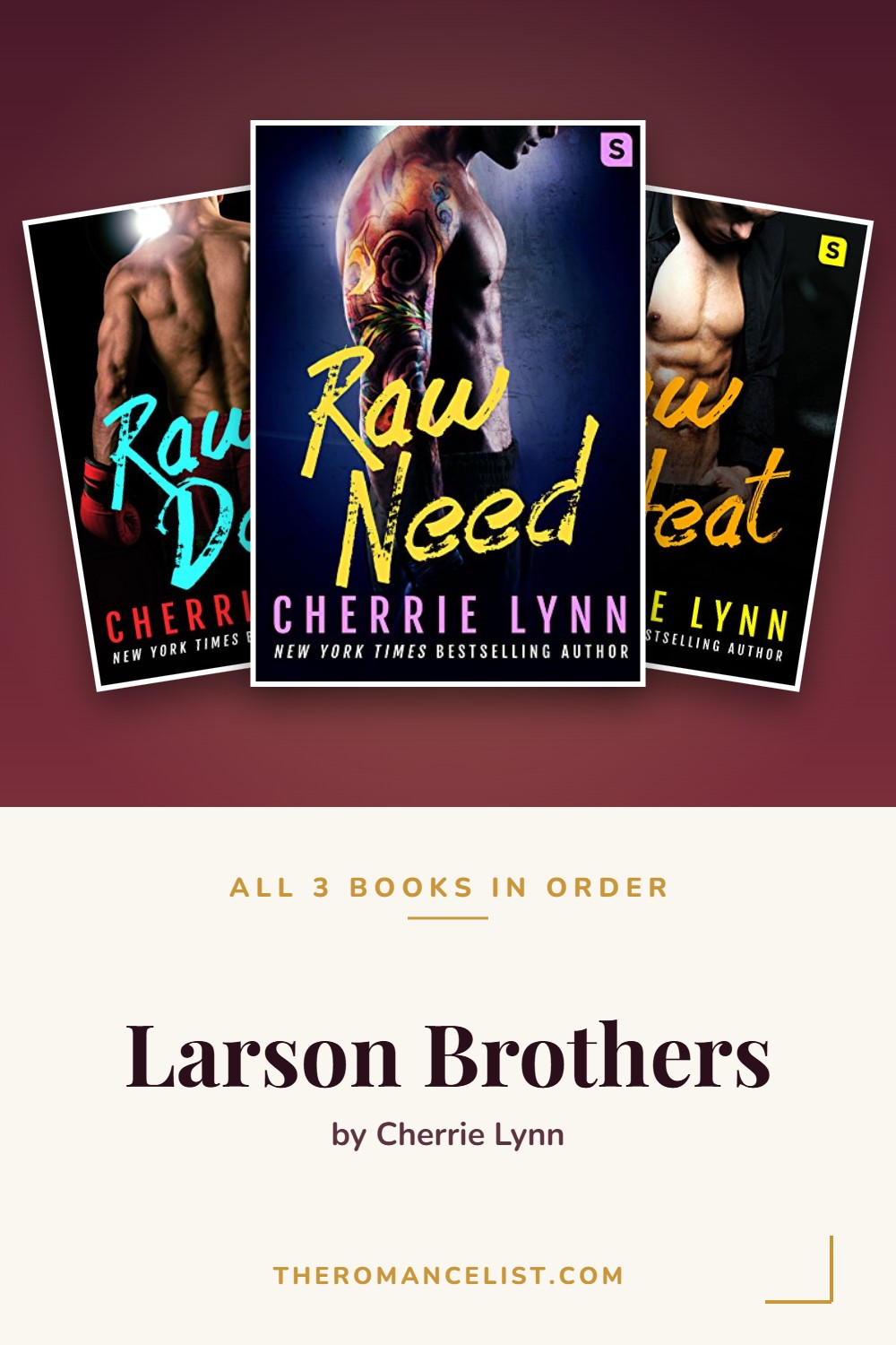 Larson Brothers by Cherrie Lynn — books in order