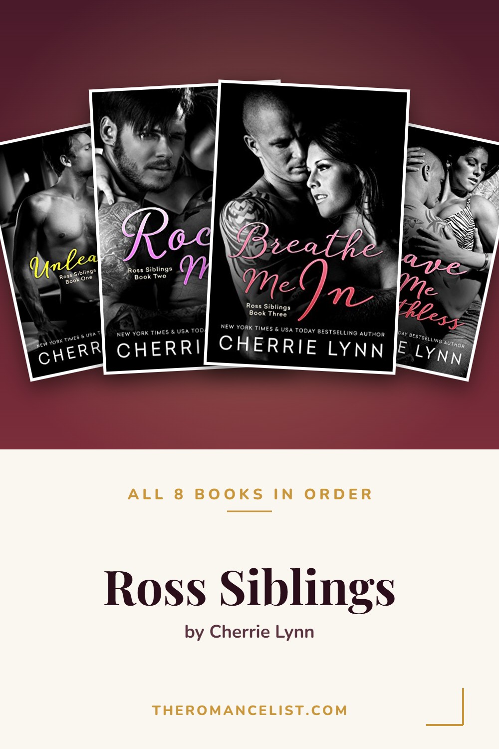 Ross Siblings by Cherrie Lynn — books in order