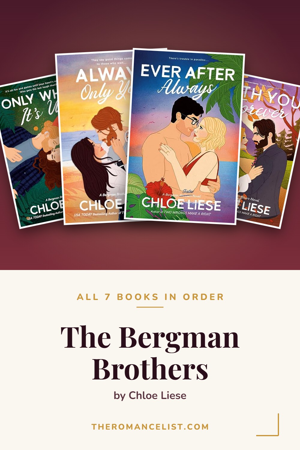 The Bergman Brothers by Chloe Liese — books in order