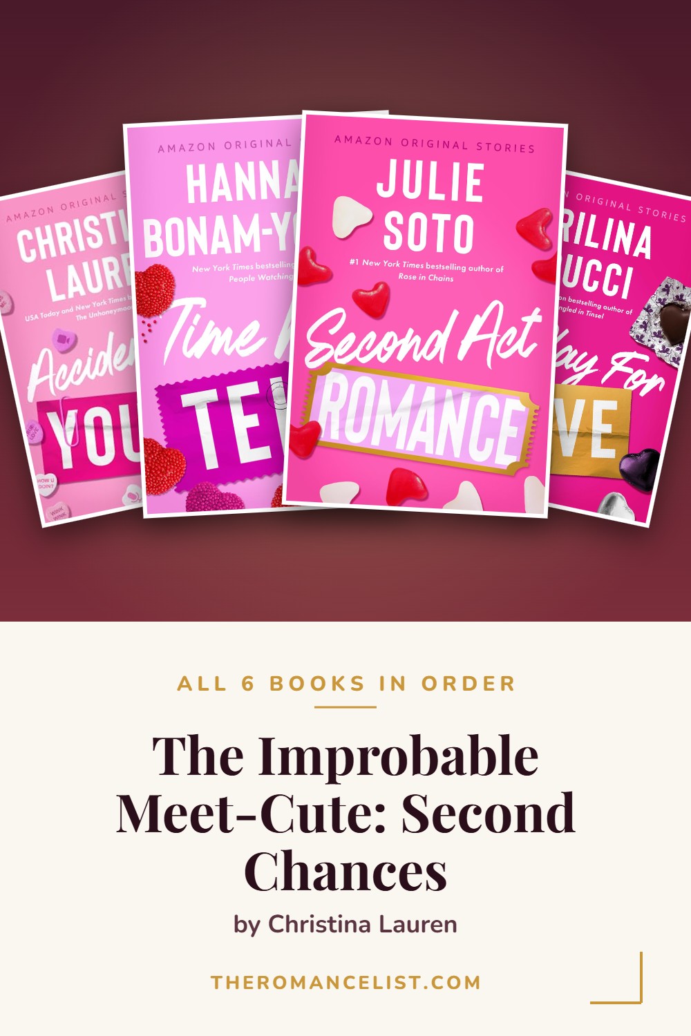 The Improbable Meet-Cute: Second Chances by Christina Lauren — books in order