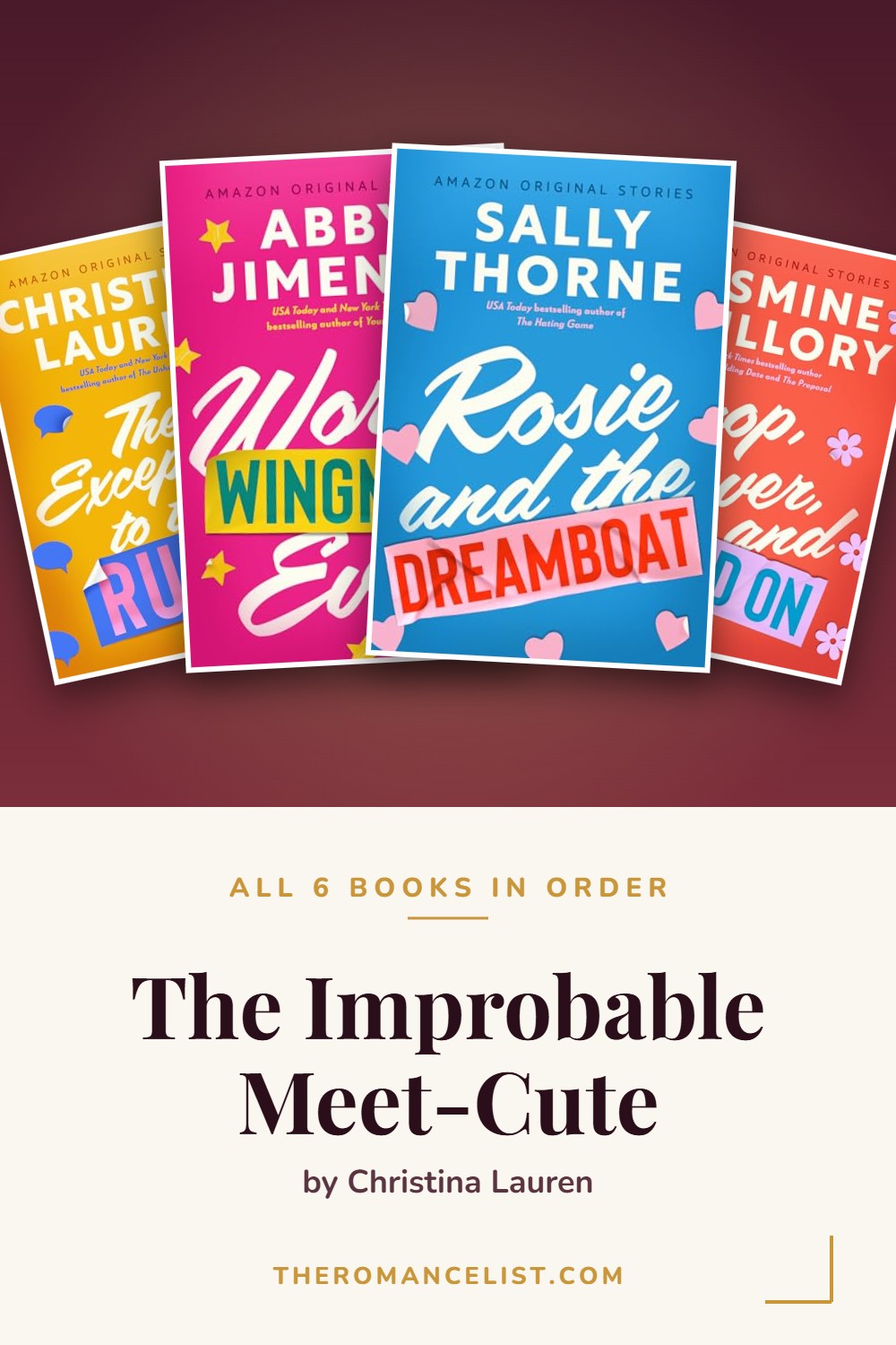 The Improbable Meet-Cute by Christina Lauren — books in order
