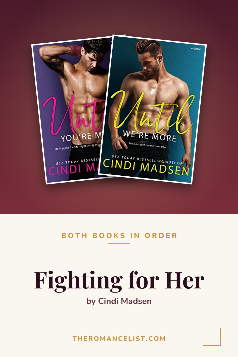 Fighting for Her by Cindi Madsen — books in order