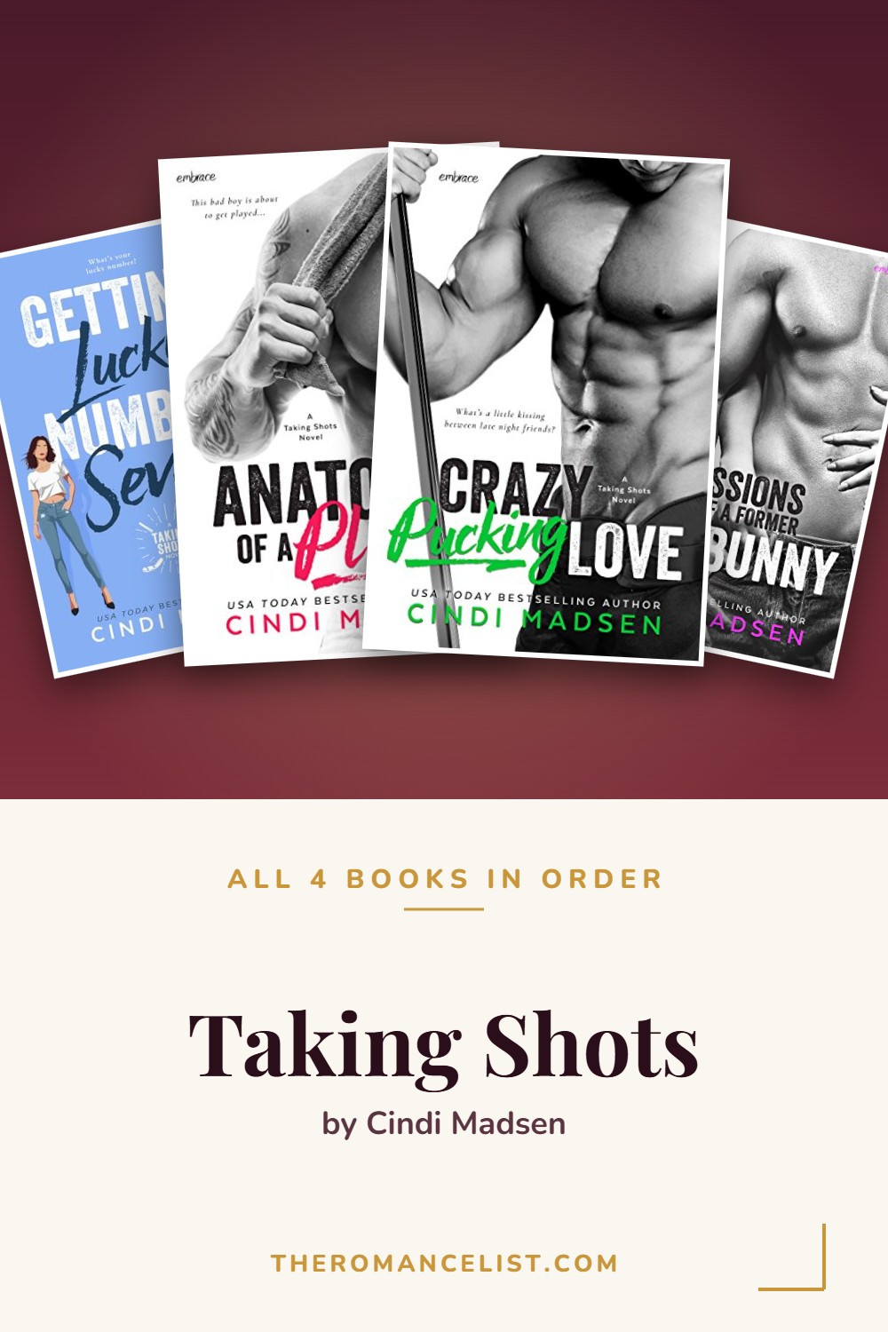 Taking Shots by Cindi Madsen — books in order