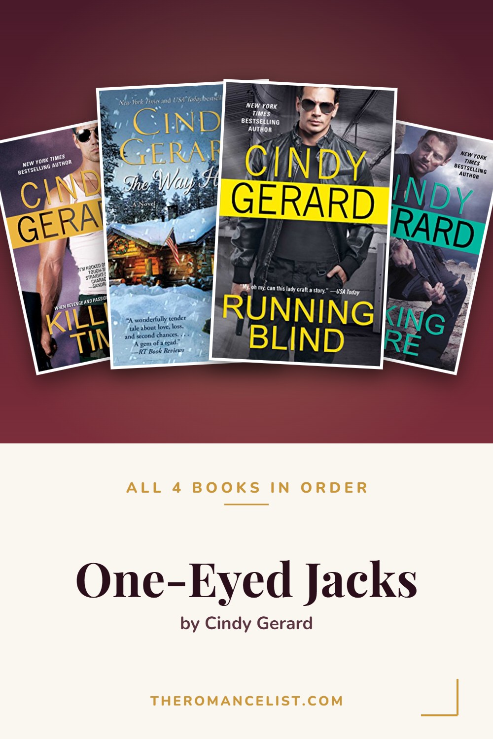 One-Eyed Jacks by Cindy Gerard — books in order