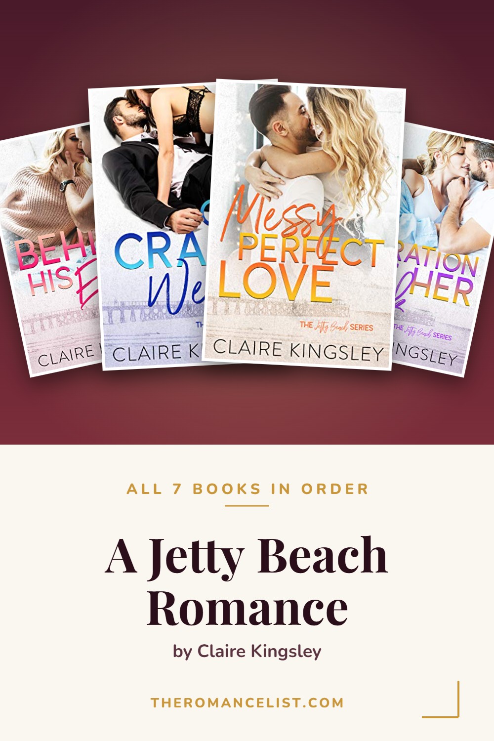 A Jetty Beach Romance by Claire Kingsley — books in order