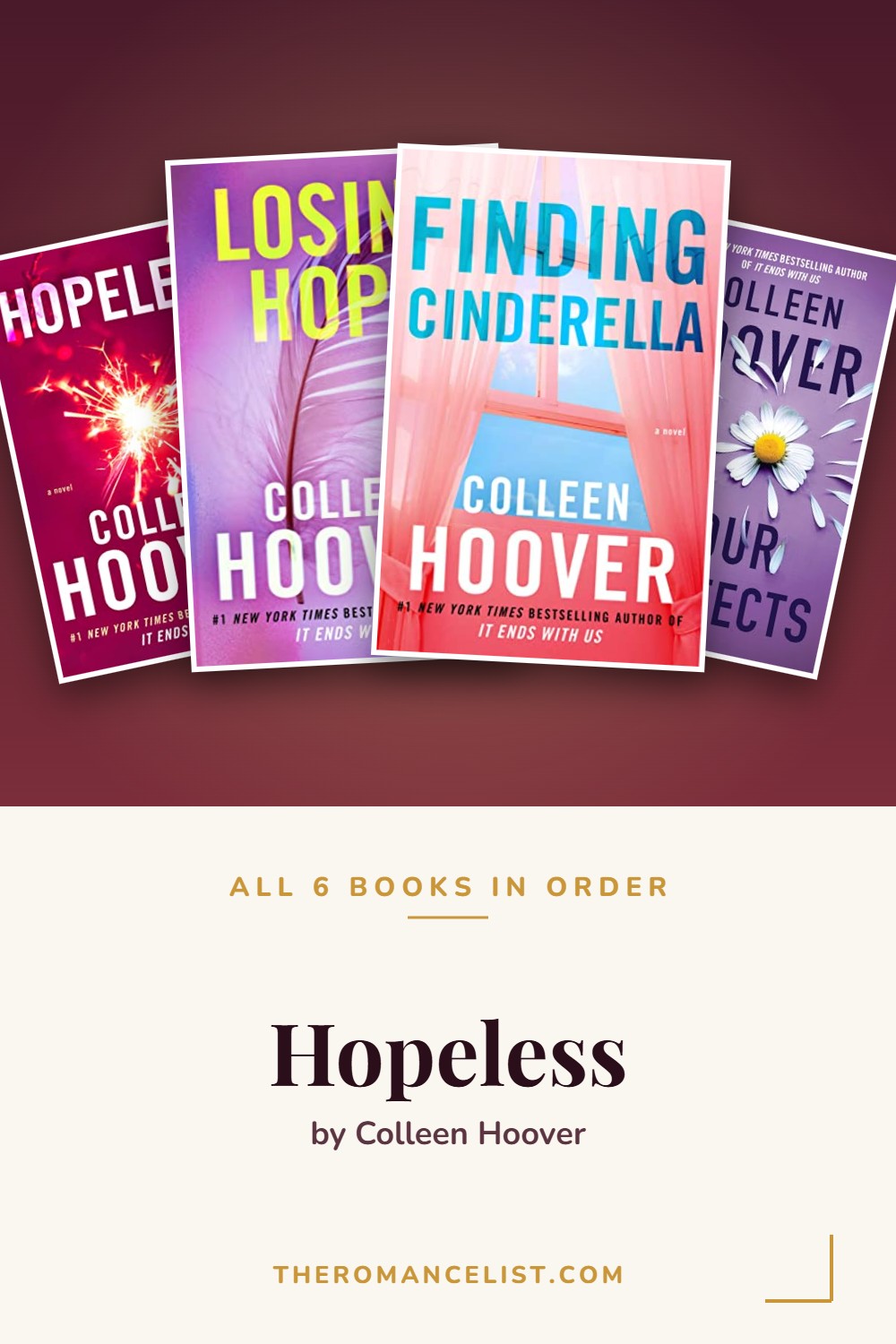 Hopeless by Colleen Hoover — books in order