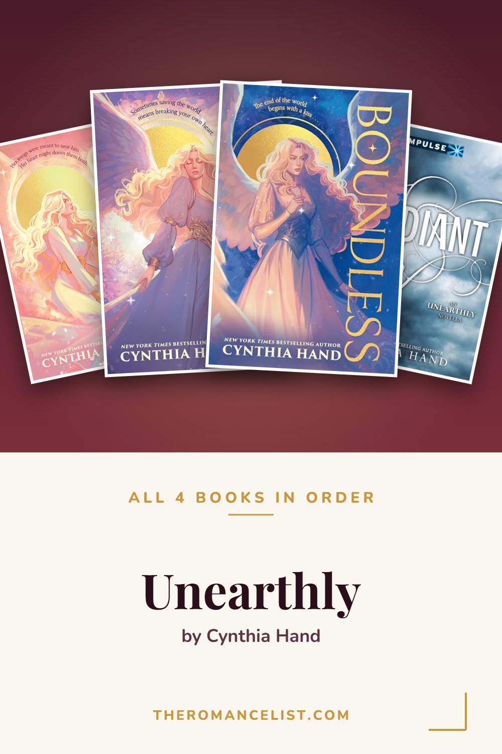 Unearthly by Cynthia Hand — books in order