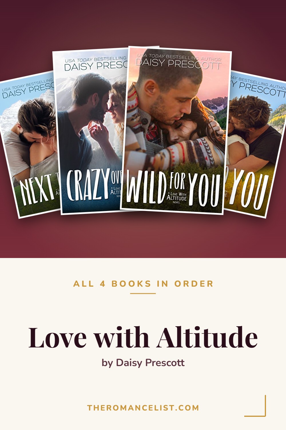 Love with Altitude by Daisy Prescott — books in order