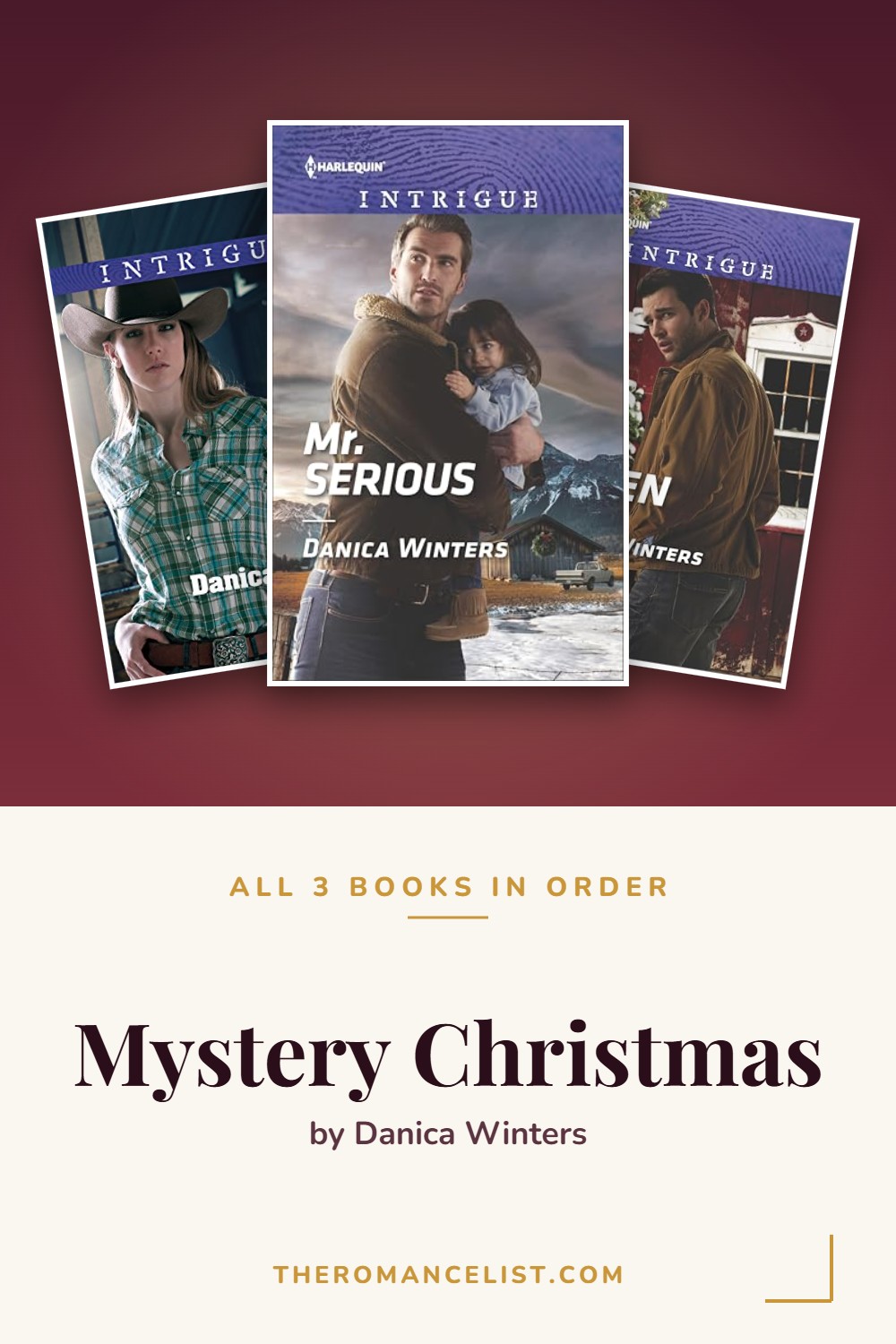 Mystery Christmas by Danica Winters — books in order