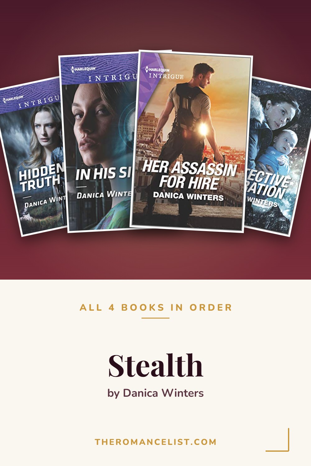 Stealth by Danica Winters — books in order