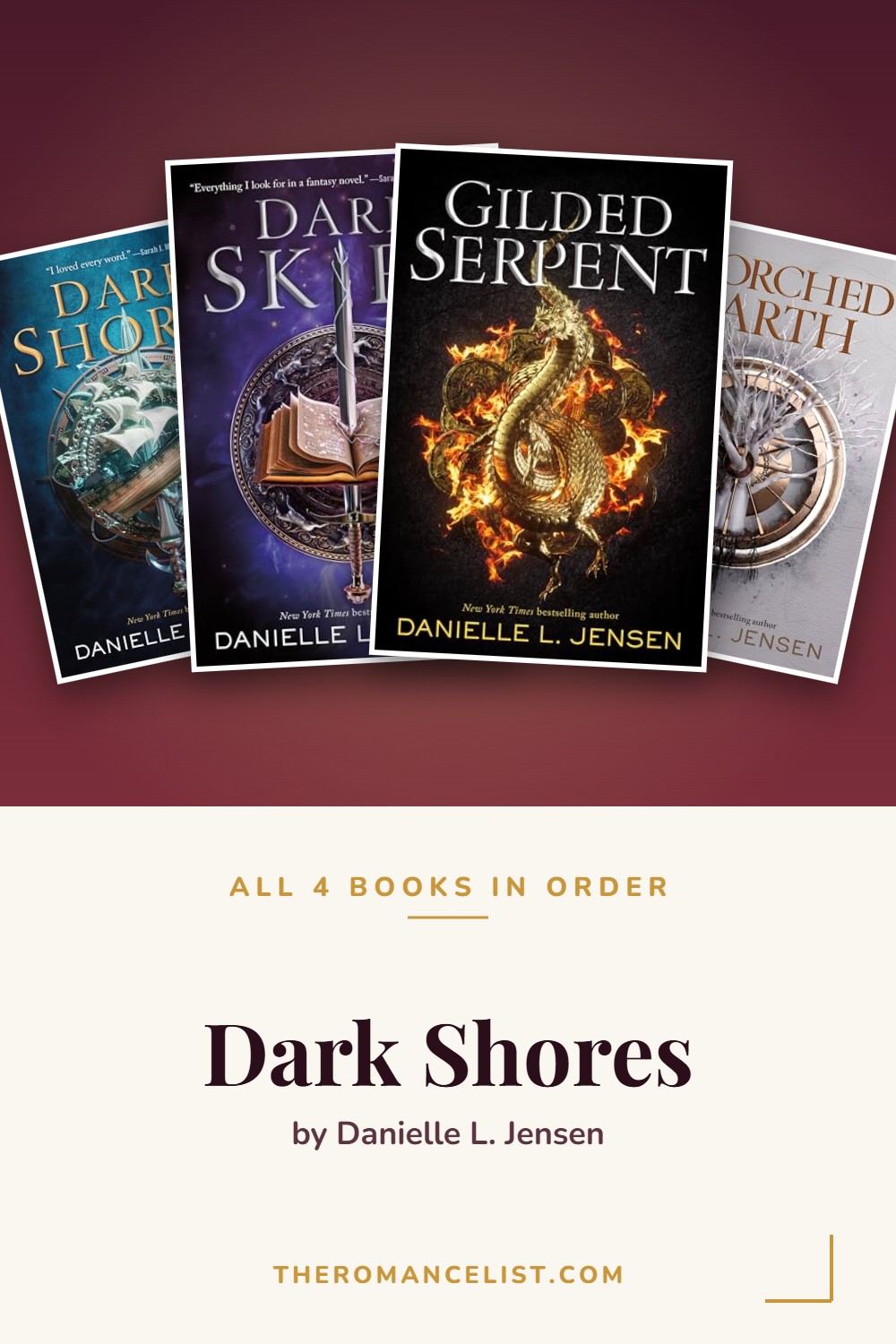 Dark Shores by Danielle L. Jensen — books in order