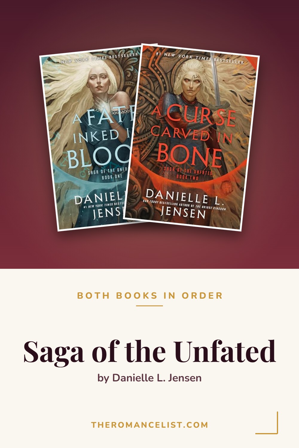 Saga of the Unfated by Danielle L. Jensen — books in order