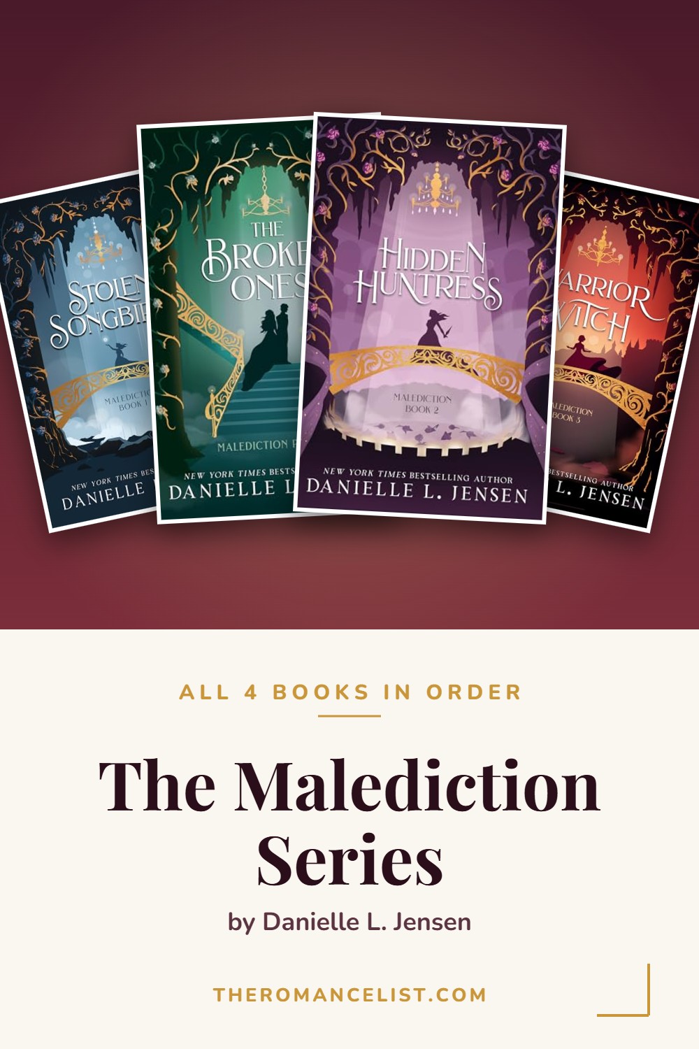 The Malediction Series by Danielle L. Jensen — books in order