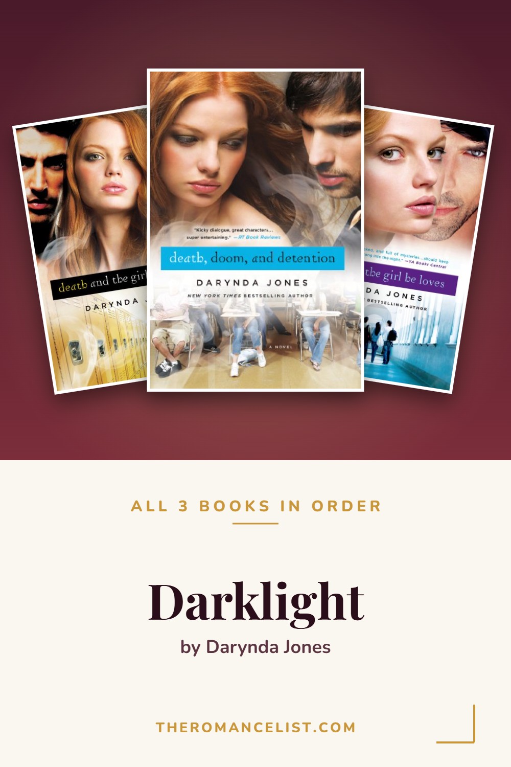 Darklight by Darynda Jones — books in order