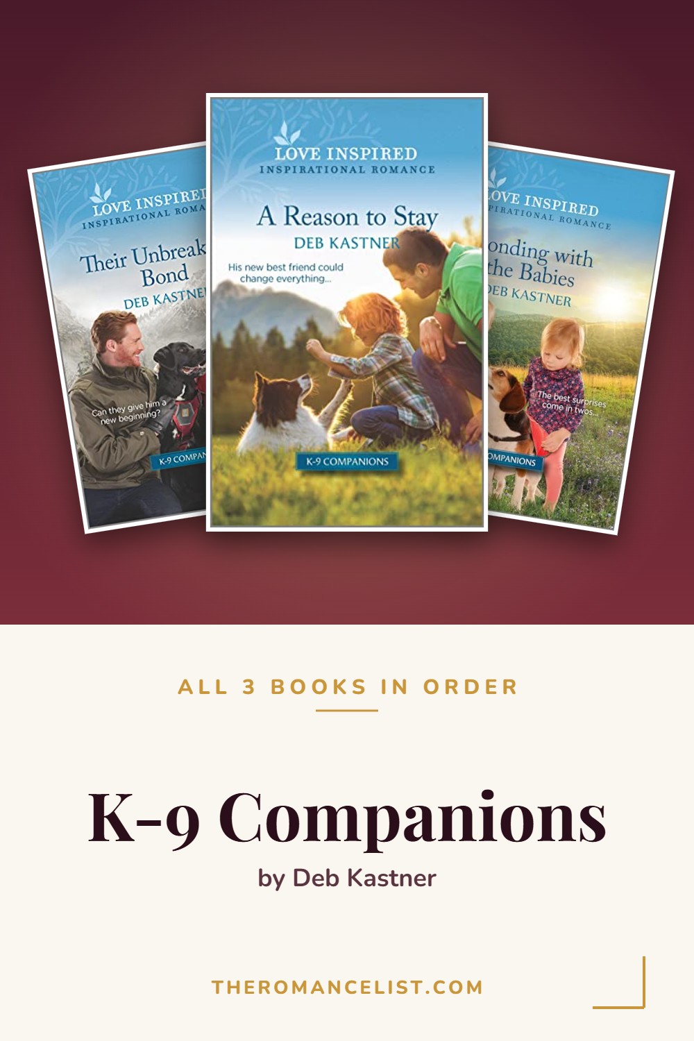 K-9 Companions by Deb Kastner — books in order