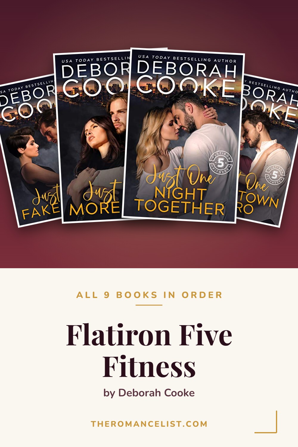 Flatiron Five Fitness by Deborah Cooke — books in order