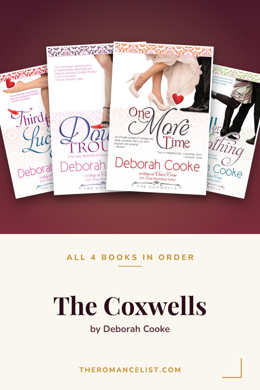 The Coxwells by Deborah Cooke — books in order