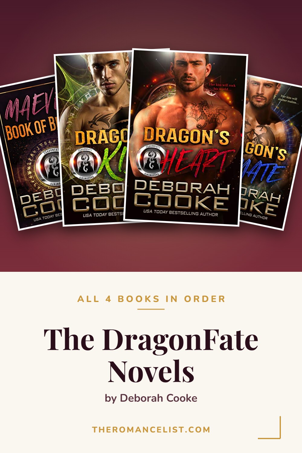 The DragonFate Novels by Deborah Cooke — books in order