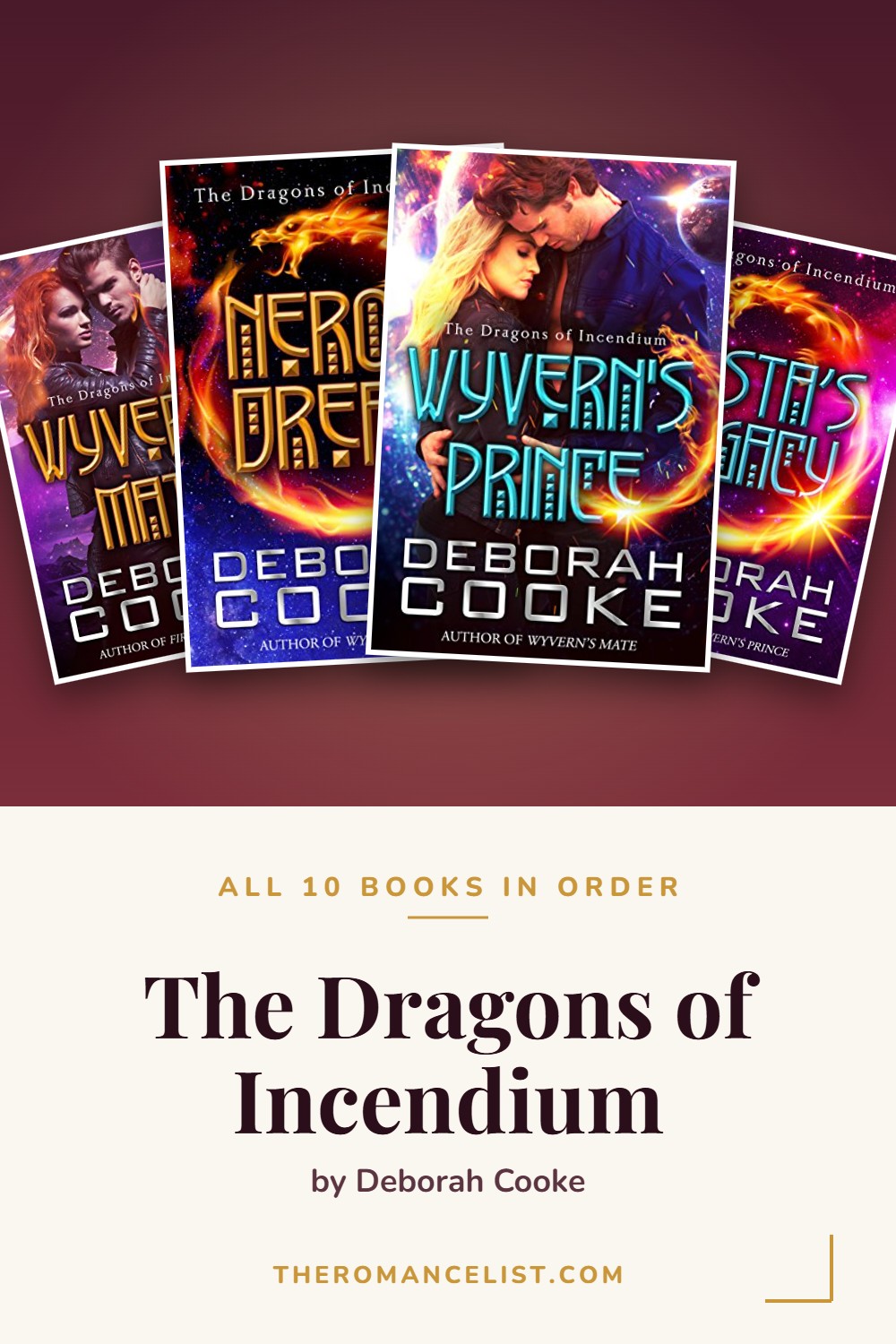The Dragons of Incendium by Deborah Cooke — books in order