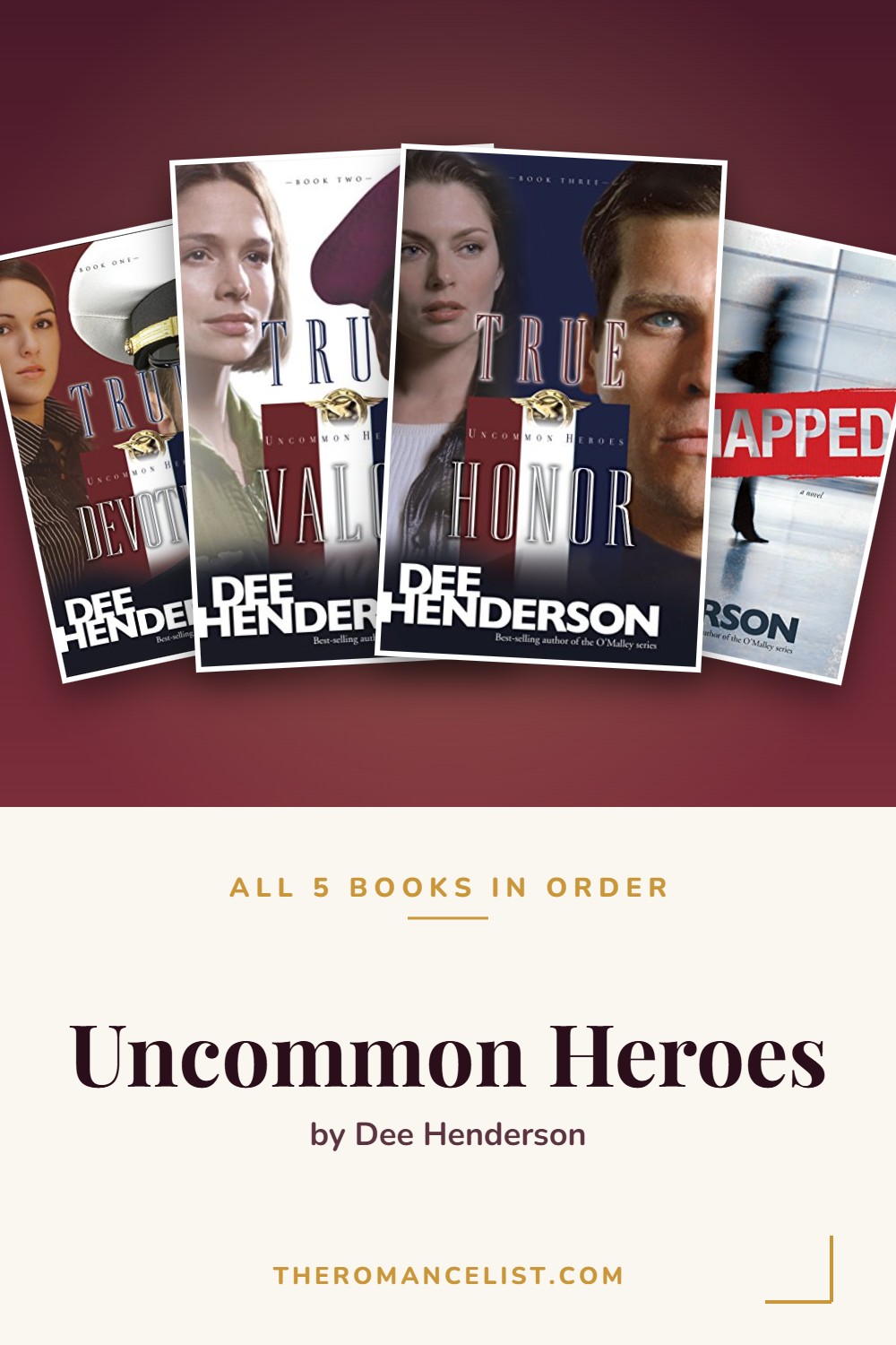 Uncommon Heroes by Dee Henderson — books in order
