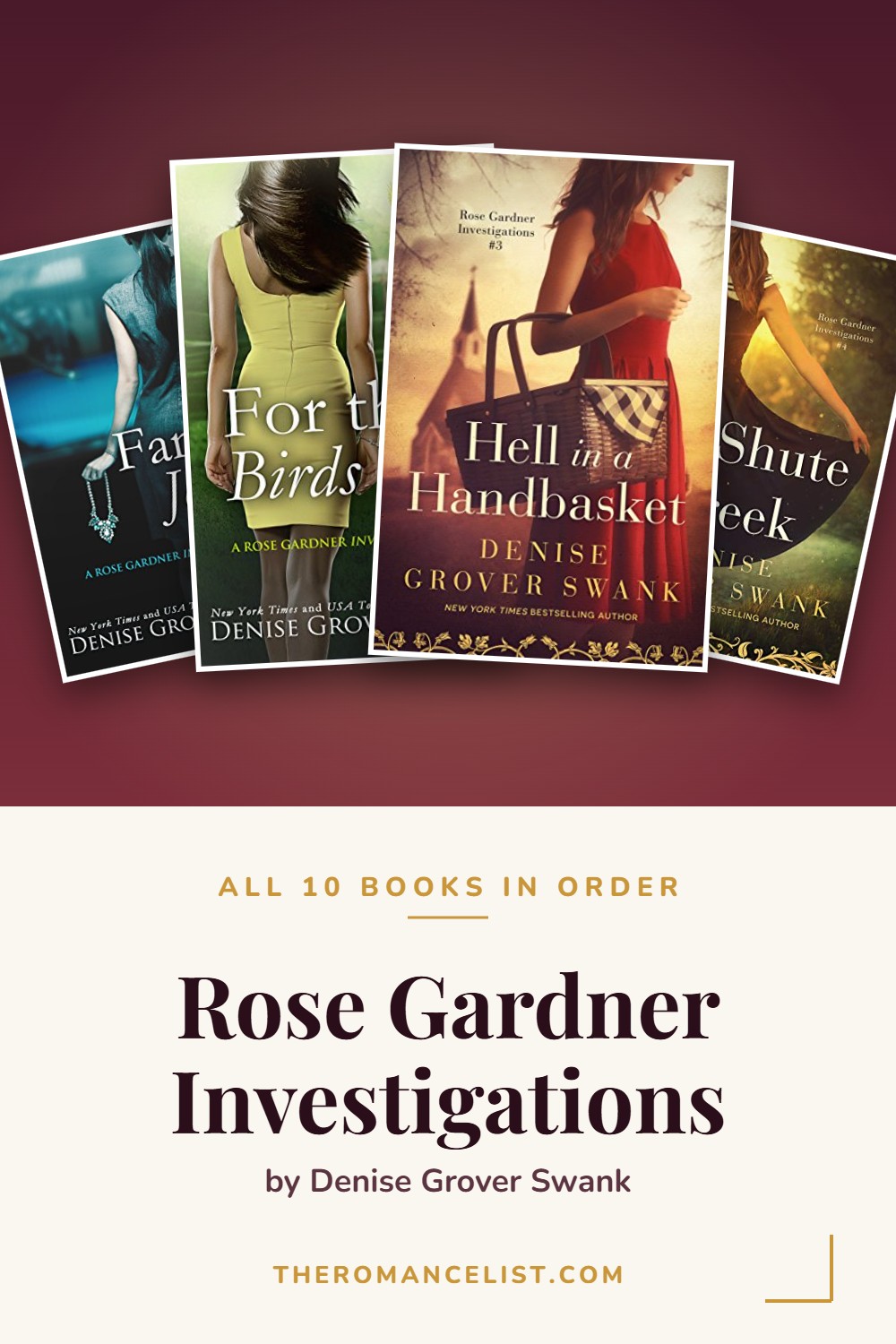 Rose Gardner Investigations by Denise Grover Swank — books in order