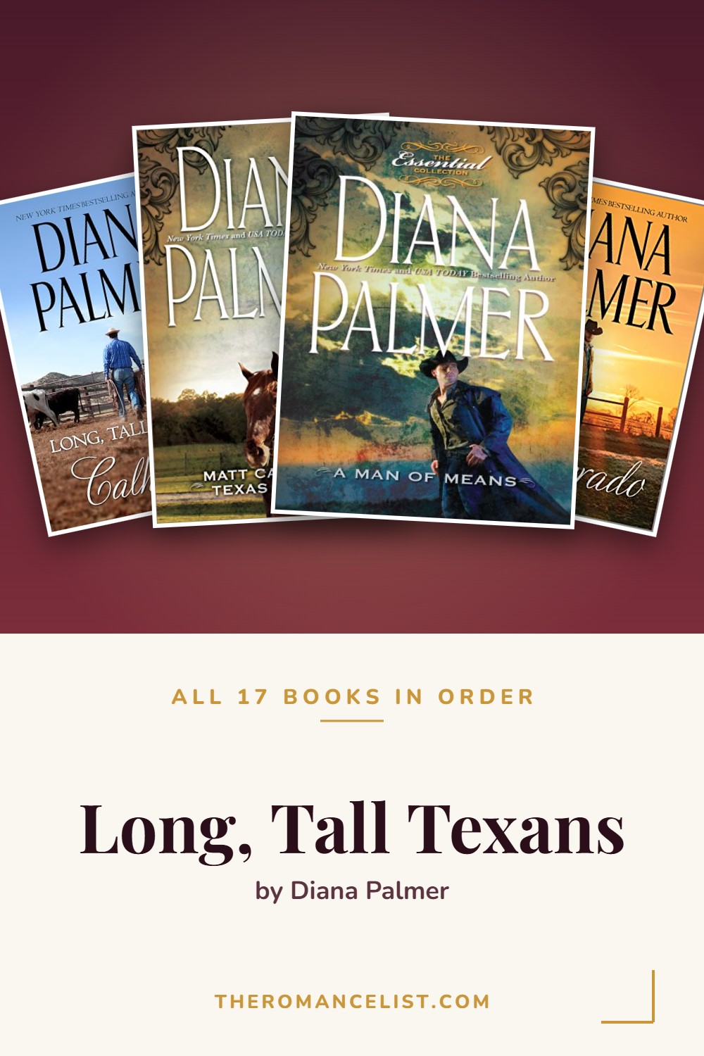 Long, Tall Texans by Diana Palmer — books in order