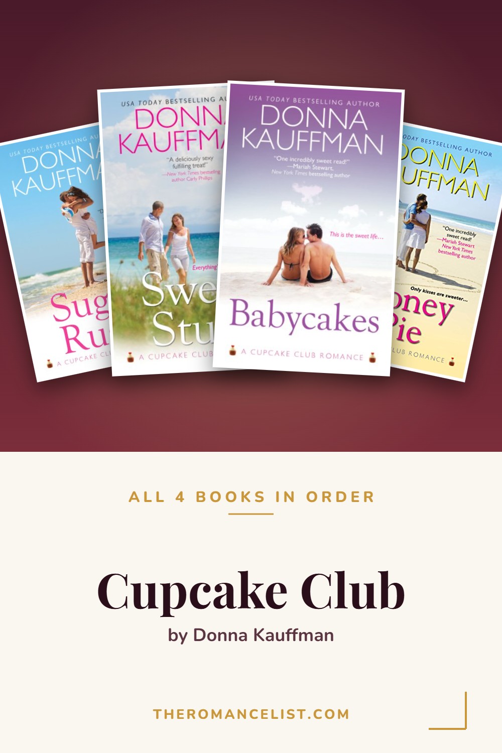Cupcake Club by Donna Kauffman — books in order