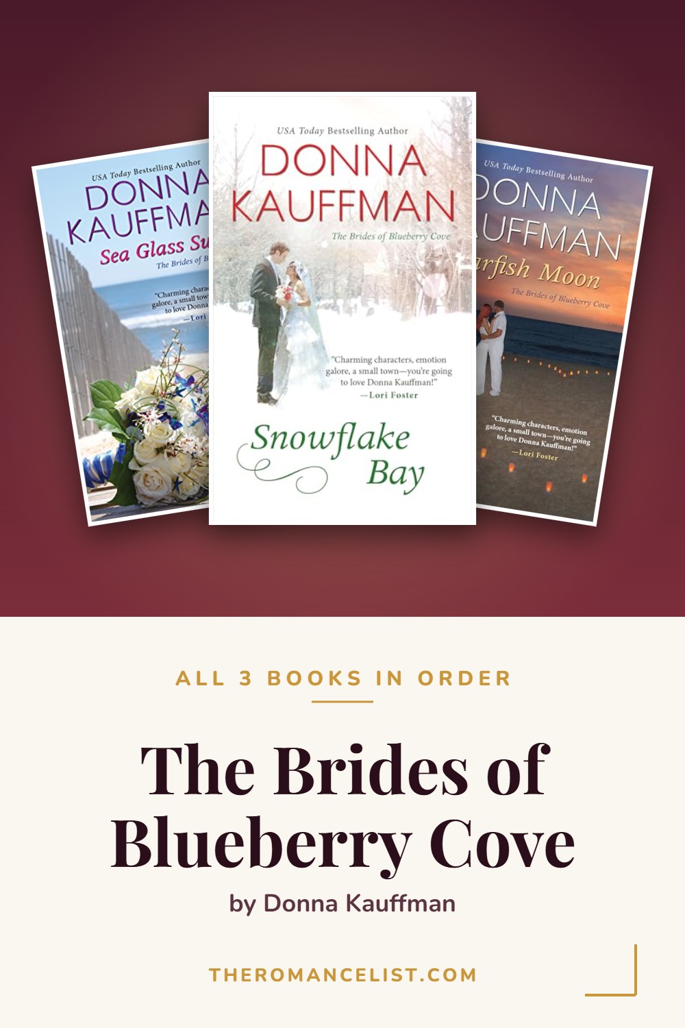 The Brides of Blueberry Cove by Donna Kauffman — books in order