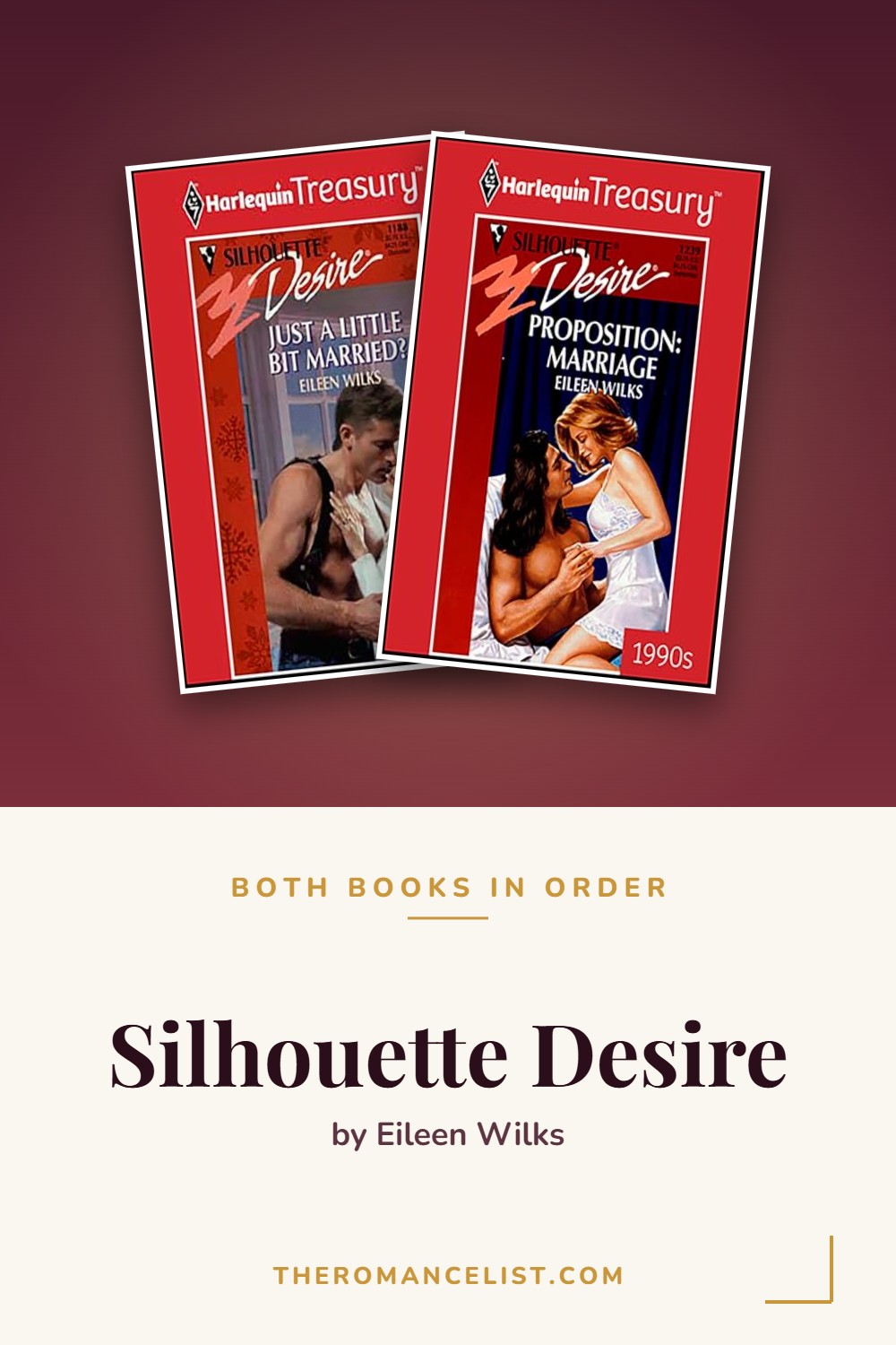 Silhouette Desire by Eileen Wilks — books in order