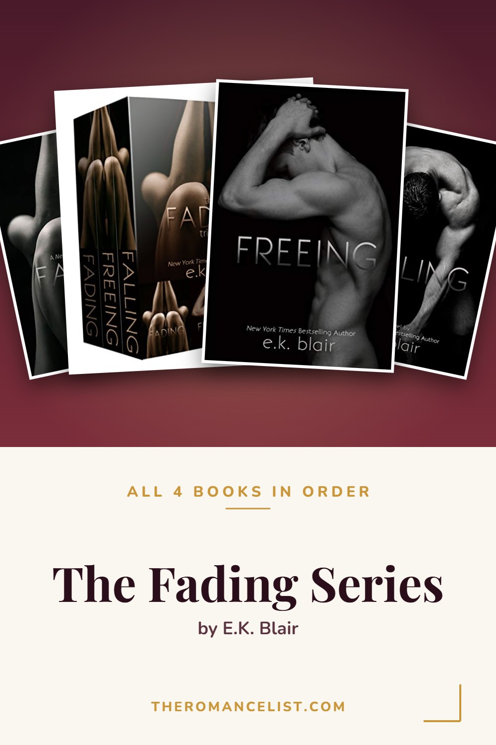 The Fading Series by E.K. Blair — books in order