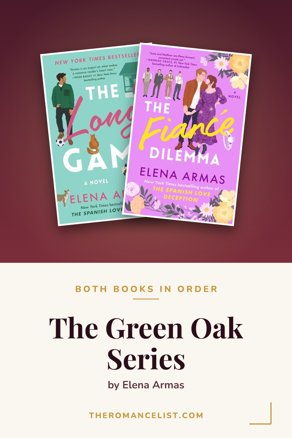 The Green Oak Series by Elena Armas — books in order