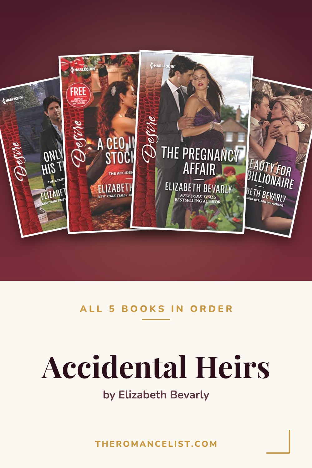 Accidental Heirs by Elizabeth Bevarly — books in order
