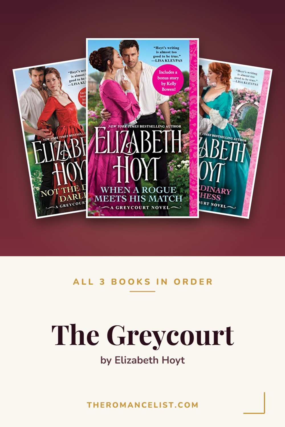 The Greycourt by Elizabeth Hoyt — books in order