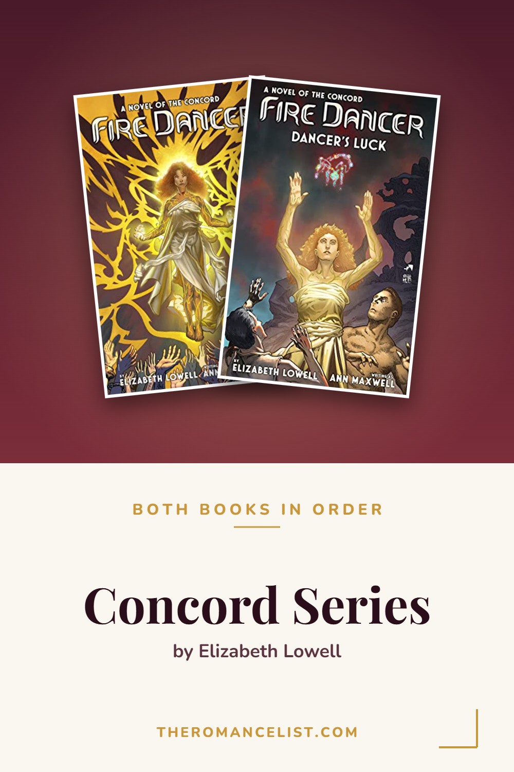 Concord Series by Elizabeth Lowell — books in order