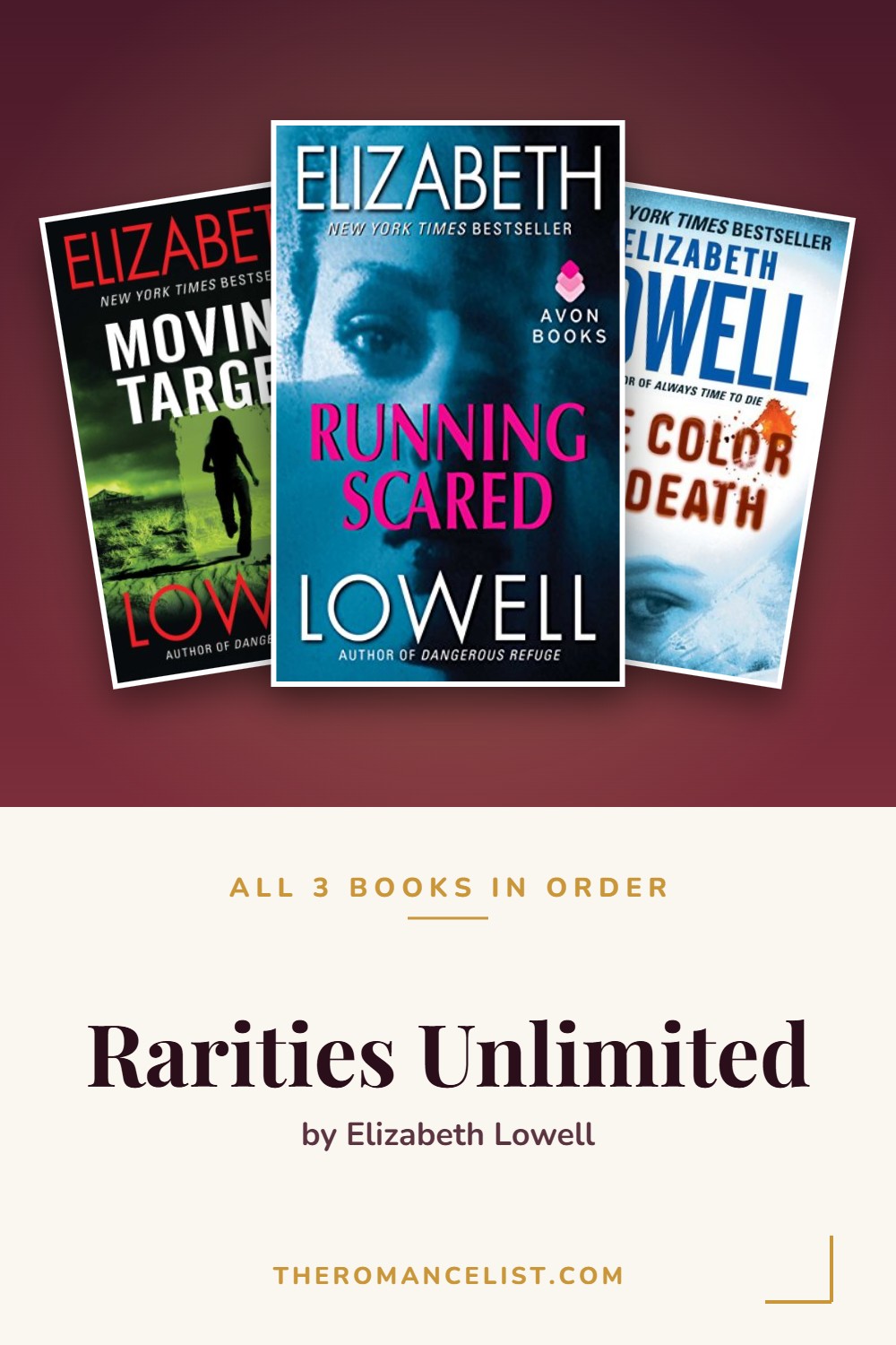 Rarities Unlimited by Elizabeth Lowell — books in order