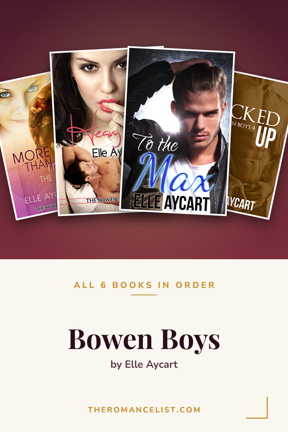 Bowen Boys by Elle Aycart — books in order