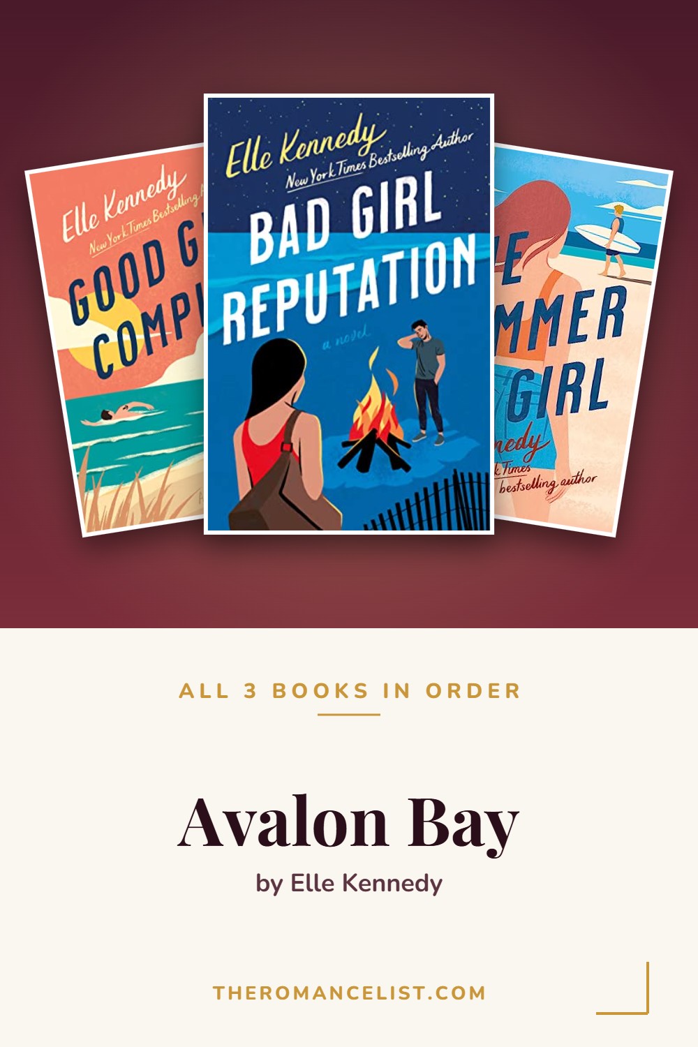 Avalon Bay by Elle Kennedy — books in order
