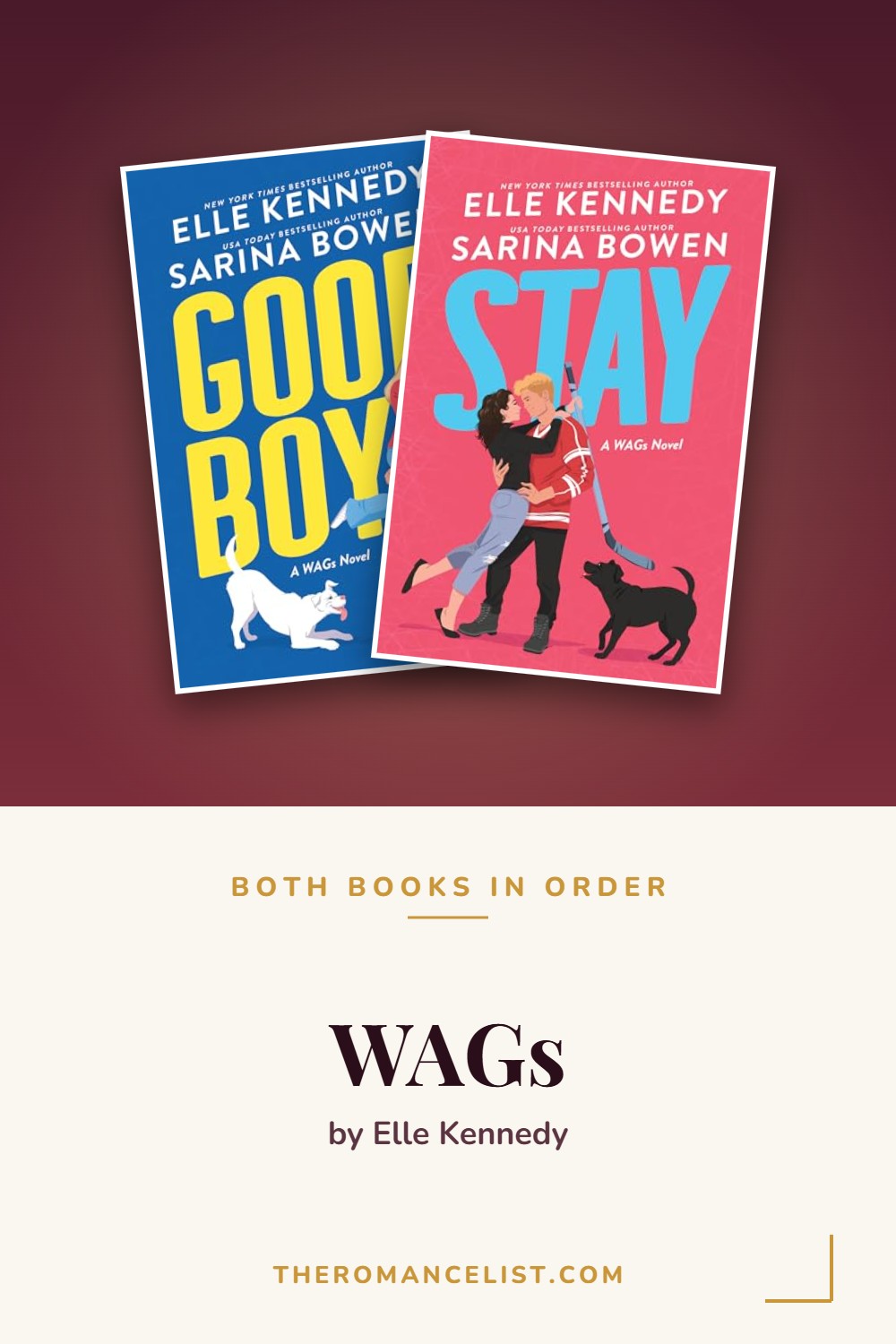 WAGs by Elle Kennedy — books in order