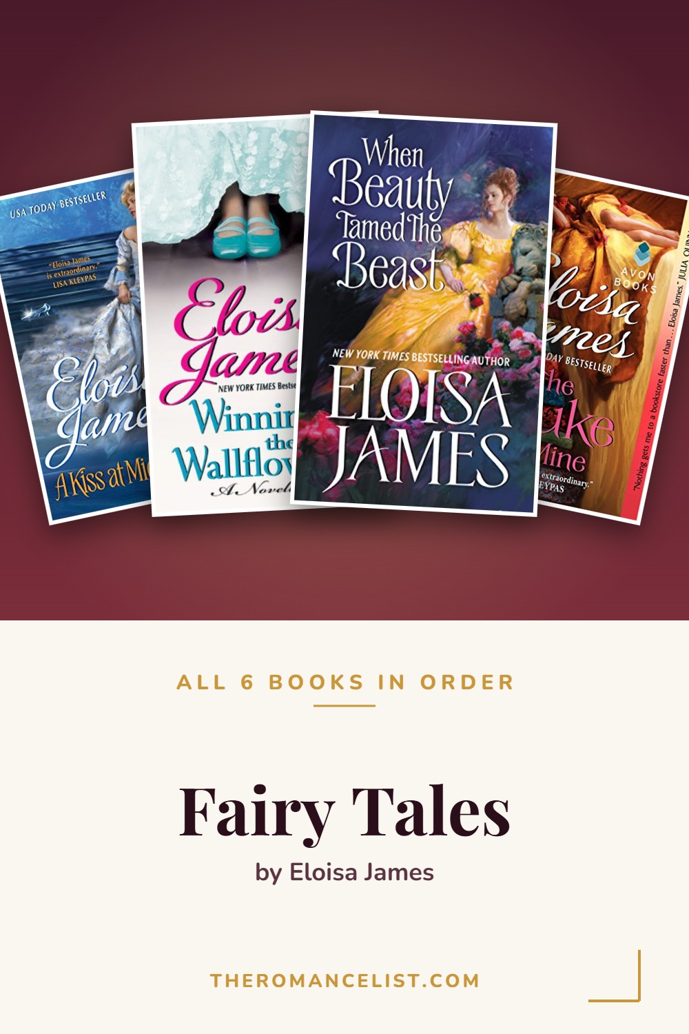 Fairy Tales by Eloisa James — books in order