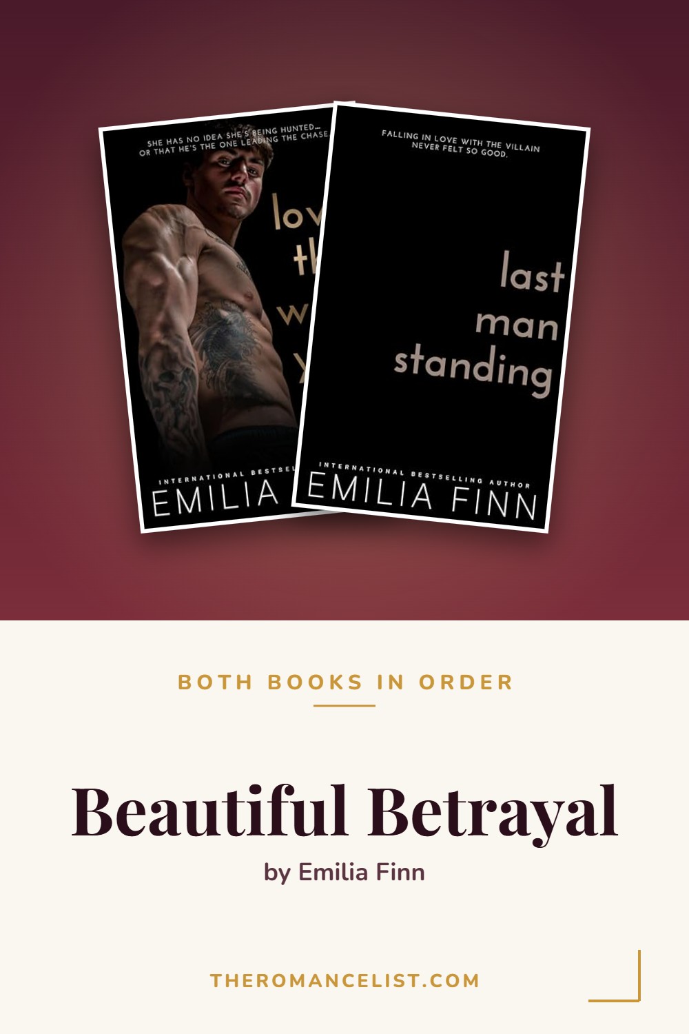 Beautiful Betrayal by Emilia Finn — books in order