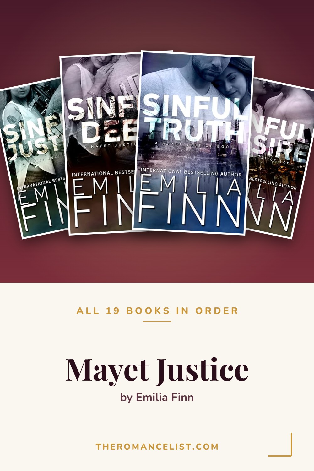 Mayet Justice by Emilia Finn — books in order