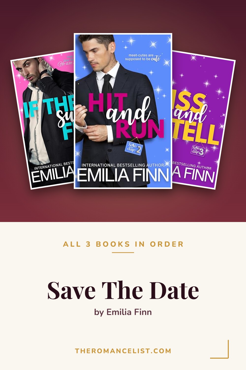 Save The Date by Emilia Finn — books in order