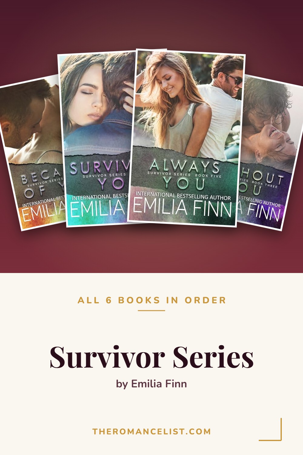 Survivor Series by Emilia Finn — books in order